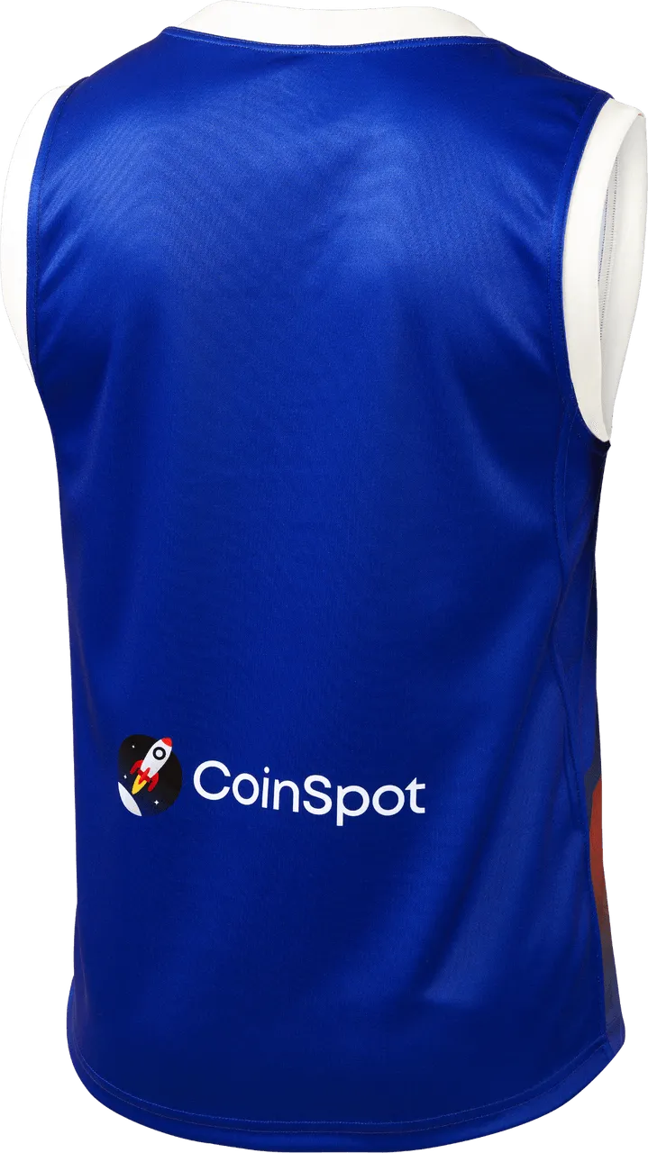 AFL 2024 Training Guernsey - Western Bulldogs - Adult - ASICS