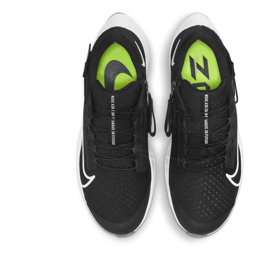 Air Zoom Pegasus 38 Womens FlyEase White/Black