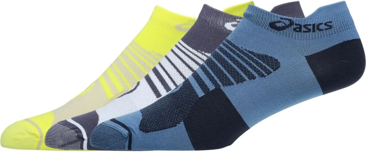 ASICS Men's QUICK LYTE PLUS 3PK Socks Training Accessories