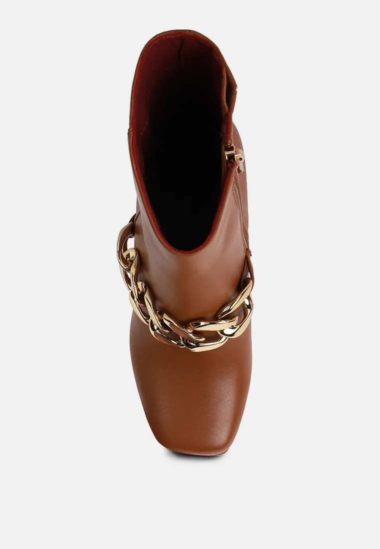 bambini high platform ankle boots