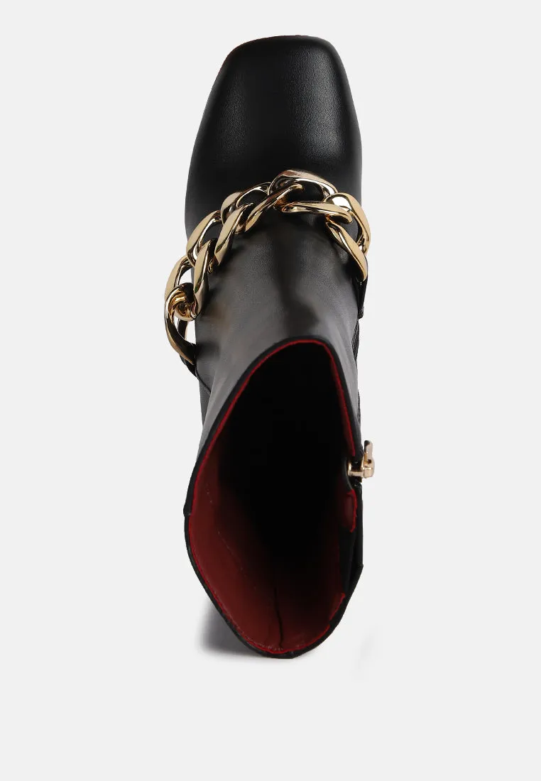 bambini high platform ankle boots
