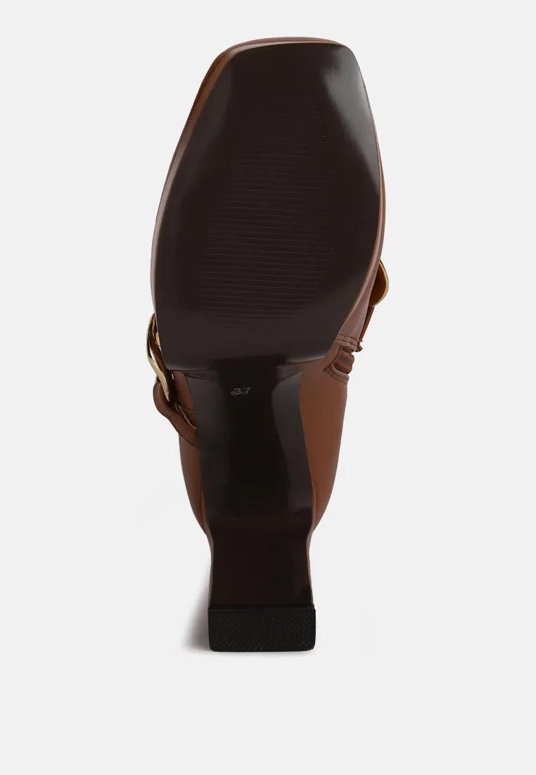 bambini high platform ankle boots
