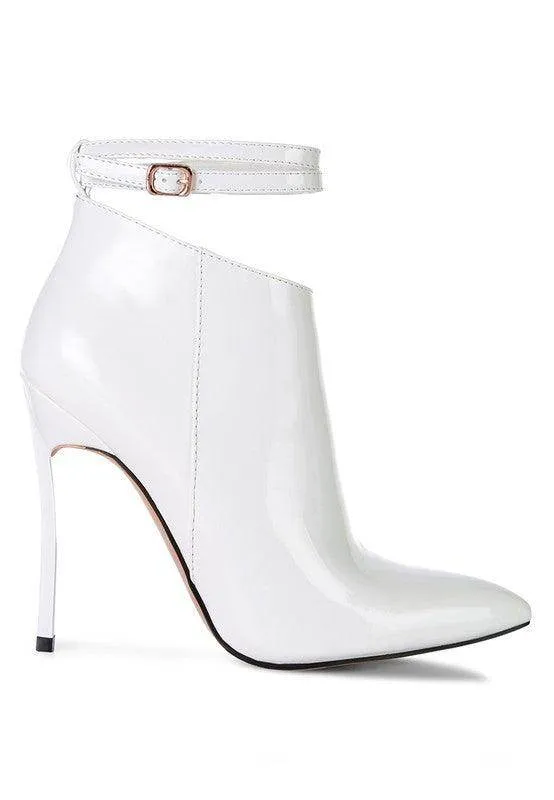Love Potion Pointed Toe High Heeled Ankle Boots