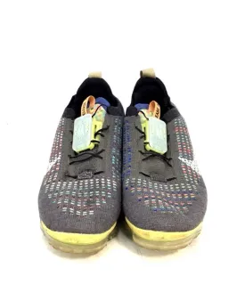 Nike Men's Vapormax 2020 Gray Yellow Running Athletic Shoes - Size 7
