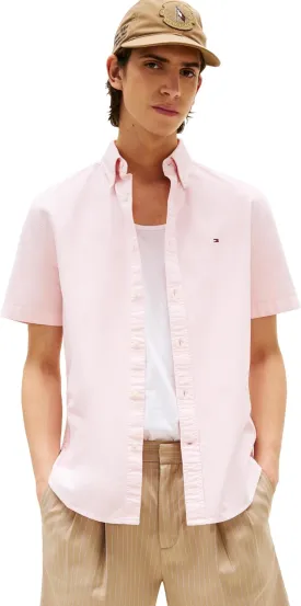 Tommy Hilfiger Short Sleeve Oxford Regular Fit, Men's Button Down Shirts