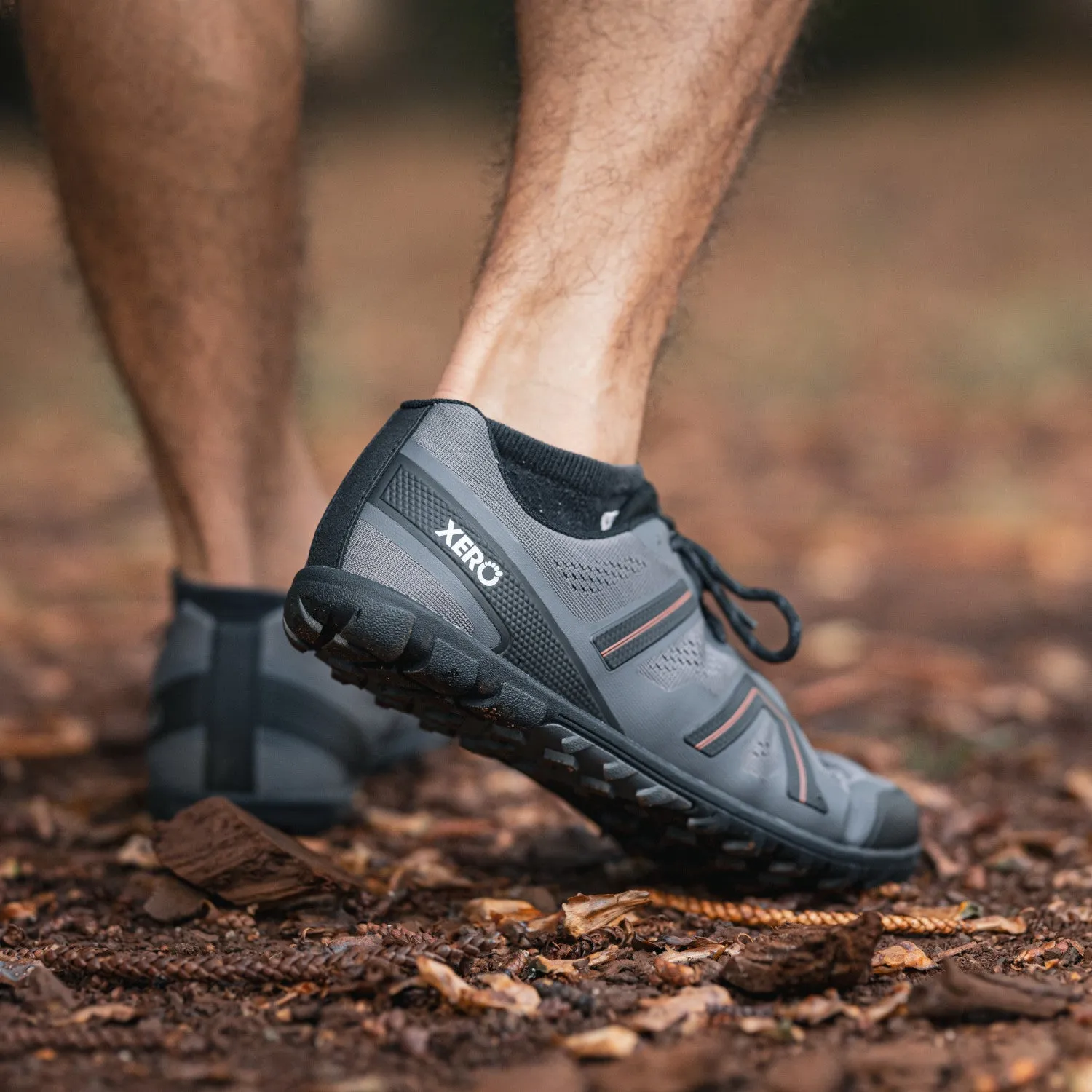 Xero Shoes Mesa Trail II Herren - steel gray/orange
